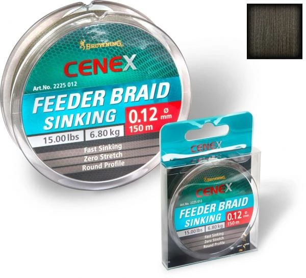 Coarse Fishing Browning Cenex Feeder Braid 4 Coarse Fishing Browning Cenex Feeder Braid