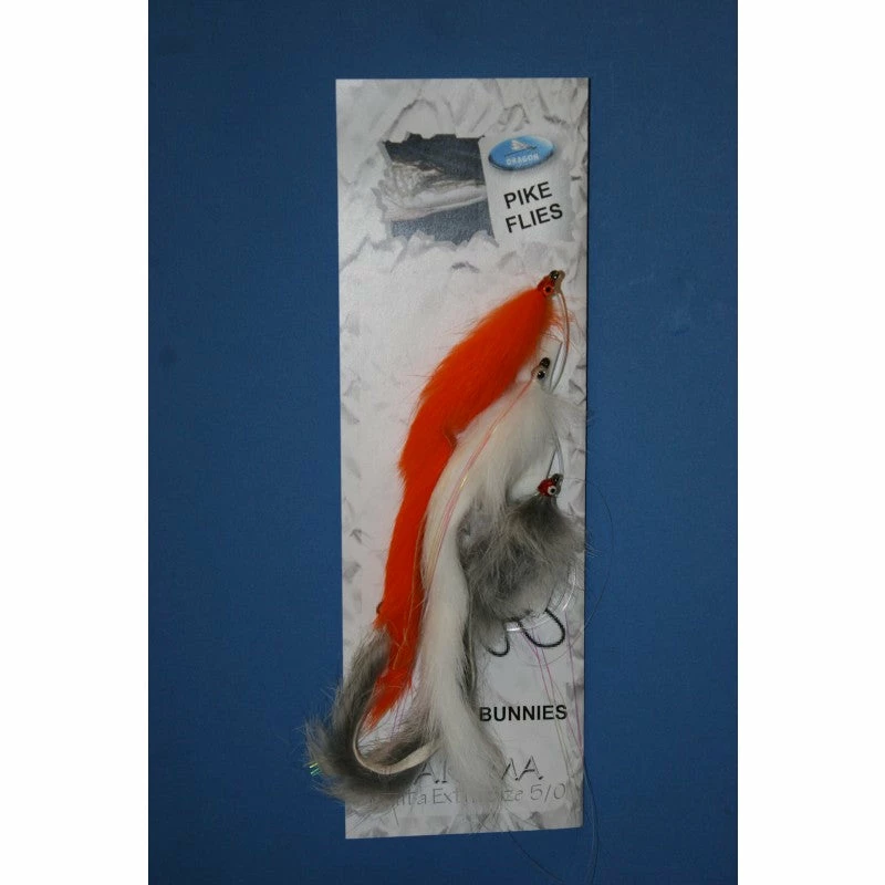 Baracuda Fishing Tackle Dragon Bunny Pike Selection 3pc 3 Baracuda Fishing Tackle Dragon Bunny Pike Selection 3pc