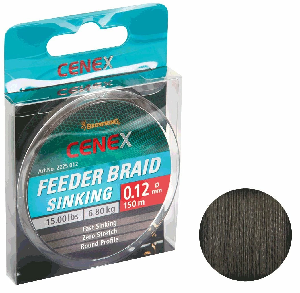 Coarse Fishing Browning Cenex Feeder Braid 3 Coarse Fishing Browning Cenex Feeder Braid