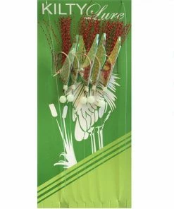 Sea Fishing Kilty P/N Pearl Red Flasher 1/0