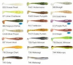 Lucky John Tioga Soft Bait 2.4" (6cm) Predator Fishing 17 Lucky John Tioga Soft Bait 2.4