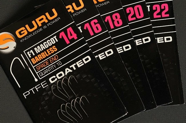 Guru F1 Maggot Hooks 3 Guru F1 Maggot Hooks