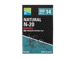 Preston Innovation Natural N-20 Hooks Coarse Fishing