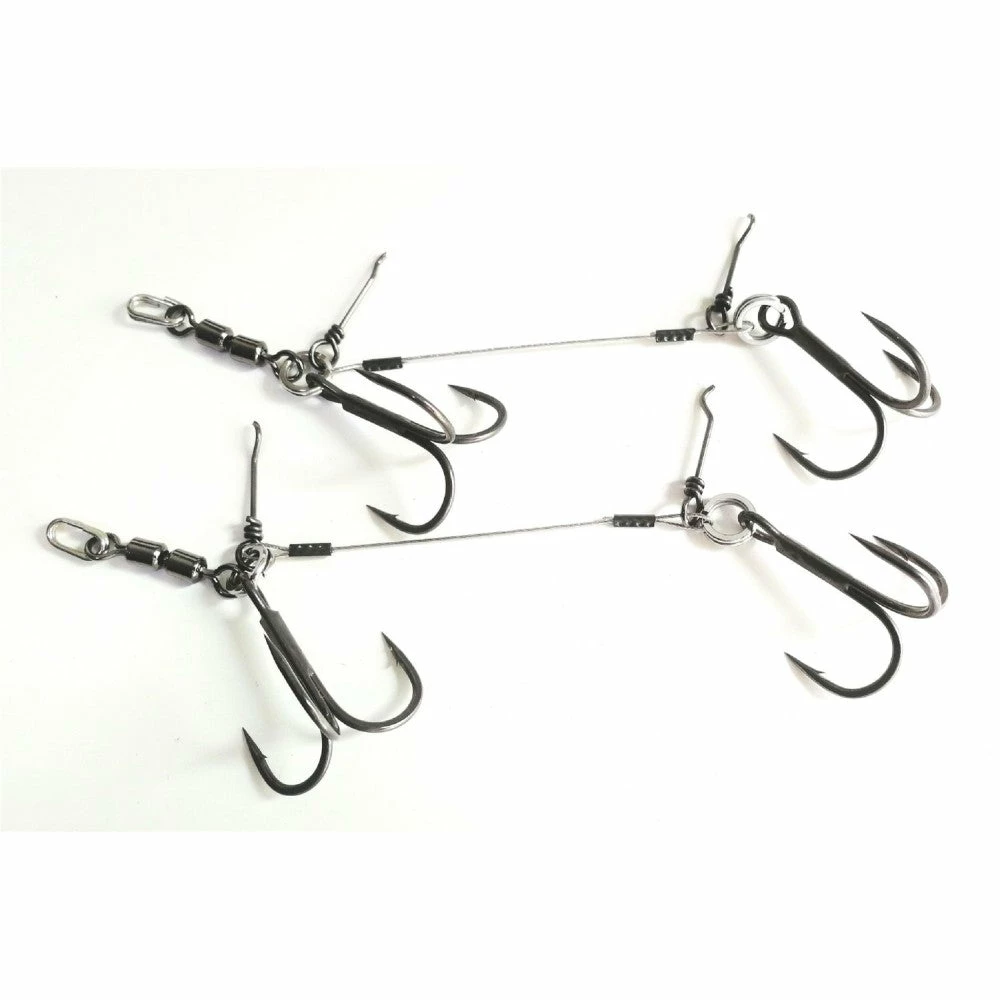 Predator Fishing PikeCraft The Stinger Double Swivel Rig L 1/0 3 Predator Fishing PikeCraft The Stinger Double Swivel Rig L 1/0
