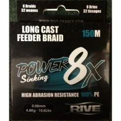 Baracuda Fishing Tackle RIVE Feeder Braid 150M Coarse Fishing