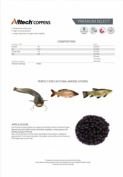 Baracuda Fishing Tackle Coarse Fishing Coppens Premium Select Pellets